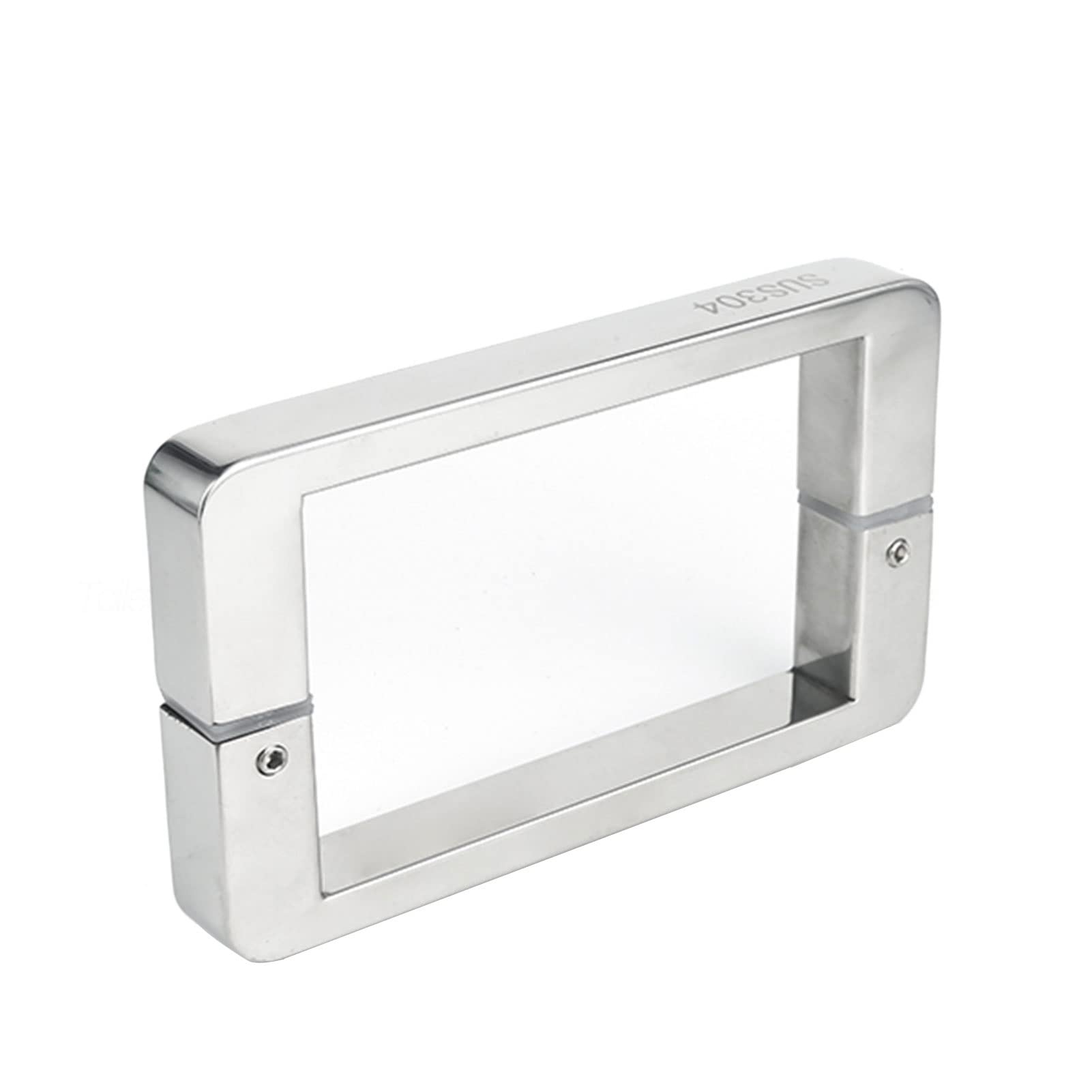 Poignée de porte en verre acier inoxydable robuste pour douche