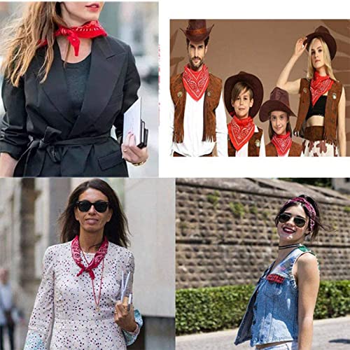 14 pcs Bandanas 100% Cotton Bandanas Paisley for Women Men Boy Girls 5