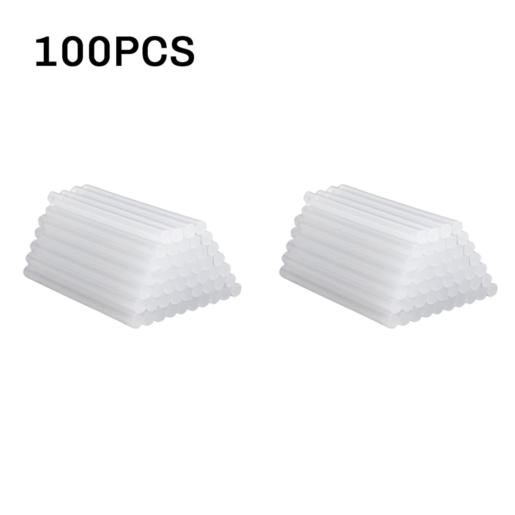 500 Stück Heißklebestifte, 7 mm X 100 Mm, Heißklebestifte, Stange für Bastelalbum-Reparaturwerkzeuge, Heißklebestifte