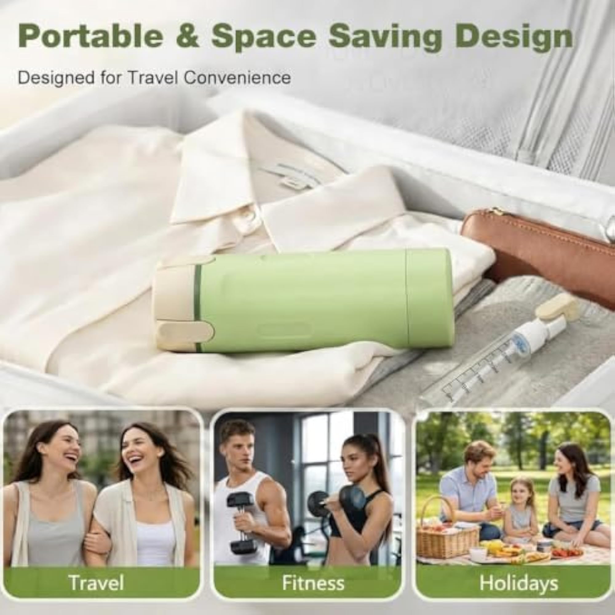 4 in 1 Travel Toiletry Bottles Set, Refillable Containers
