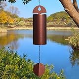 27' Wind Chimes for Outside Deep Tone - Heroic Windbell Deep Resonance Serenity Bell,Windchimes Outdoors Decor for Patio Yard Porch Garden,Memorial Wind Chimes Gifts for Mom Grandma,Christmas, Bronze