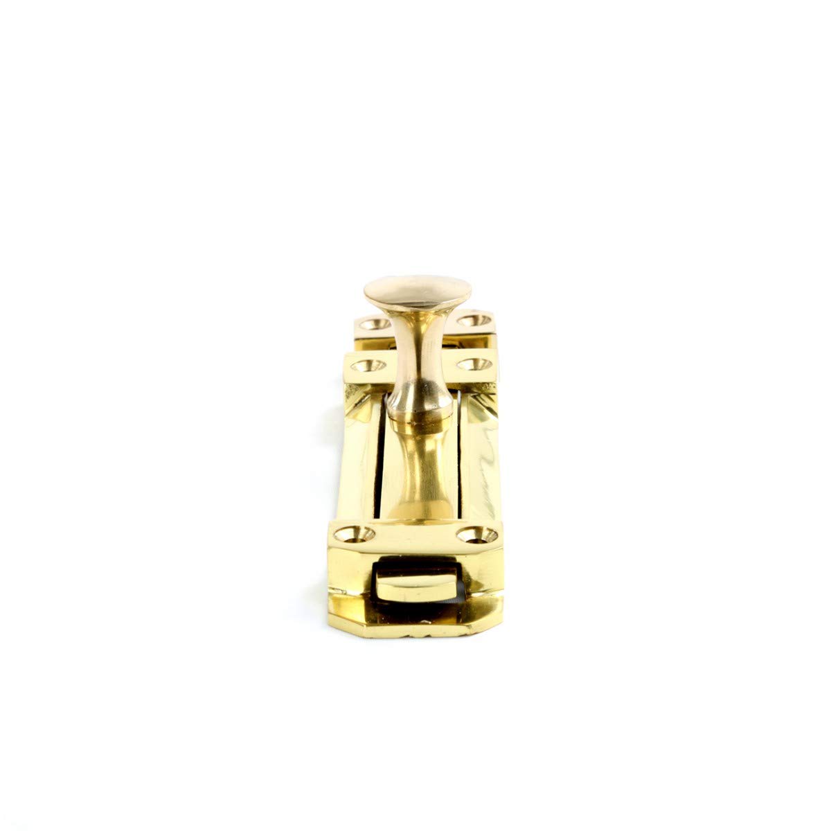 Brass Door Latch, Home Security Antique Window Bolts Vintage Pure Copper Buckle Sliding Lock Door Sliding Latch For Office Warehouse Interior Door - View #4