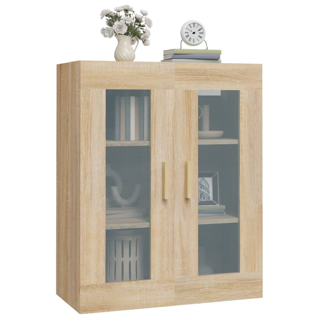 Armadietto Pensile a Parete Rovere Sonoma 69,5x34x90 cm in Legno Multistrato con Montaggio Sicuro e Ampio Spazio Portaoggetti per Organizzazione Casa e Interni Pratici