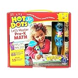 Educational Insights Hot Dots Jr. Let's Master Pre-K Math Set with Ace Pen