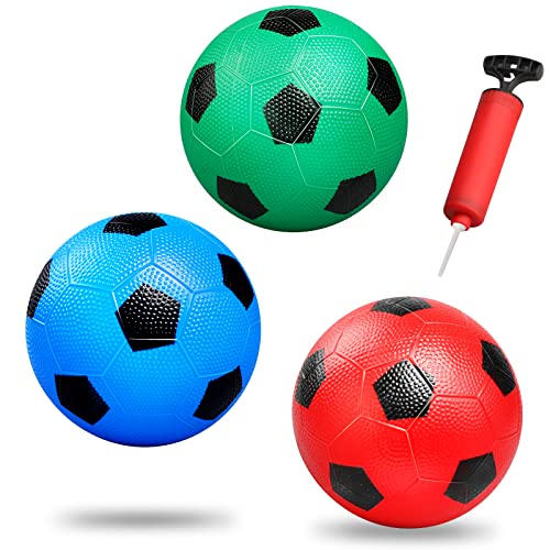 Dilabnda 15 cm kleine Kinder Fußball Gummibälle, Sportspielzeug, Mini PVC...
