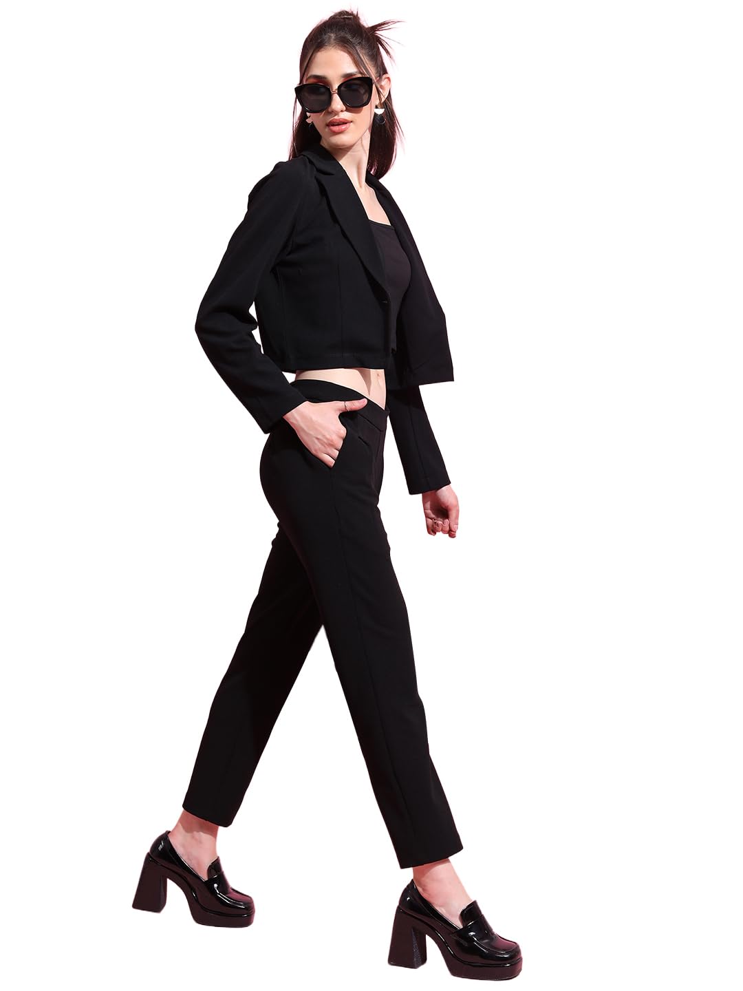 tokyo talkies Women's Polyester Blend TTCE000184 CO-ORD Set-picture-55