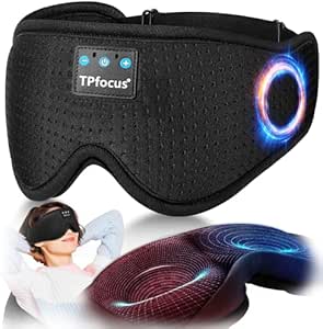 Antifaz Bluetooth 3D para dormir