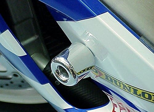 i5 Chrome No-Cut Frame Sliders for Suzuki GSXR 600 750 GSXR600 GSXR750 2000-2005