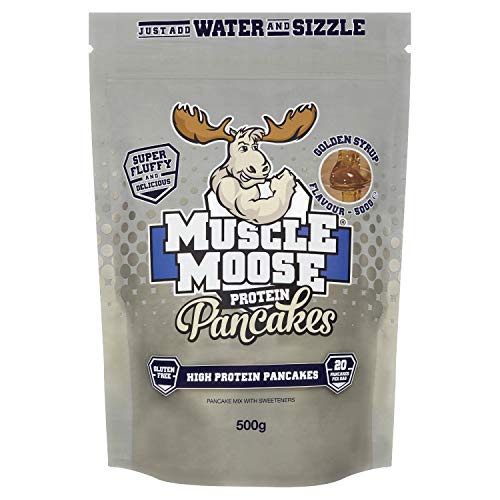 Muscle Moose Protein Pancakes – Chocolate Raspberry