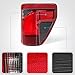 KACHIR 2024-2025 Halogen Tail Light for Ford F-150 Rear Lamps W/Blind Spot （Module NOT Included） Right Passenger Side RH RL3Z13404B