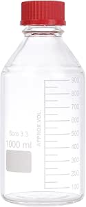 PATIKIL 12 Pack Reagent Edia Storage Bottles, 50l Borosilicate Glass - View #5