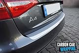 Ladekantenschutz in 3D Carbon Silber 160 µm stark für VW PASSAT B8 VARIANT KOMBI Typ 3G ab 2014