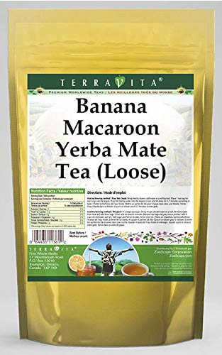 Banana Macarrón Yerba Mate Té (Suelto) (4 oz, ZIN 563032)