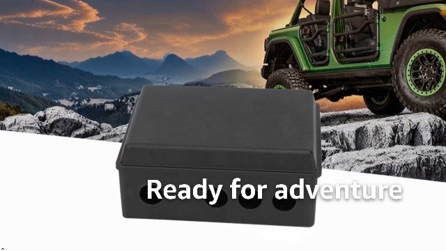Caja control remoto para winch eléctrico ABS compatible 8000-20000LB miniatura 7