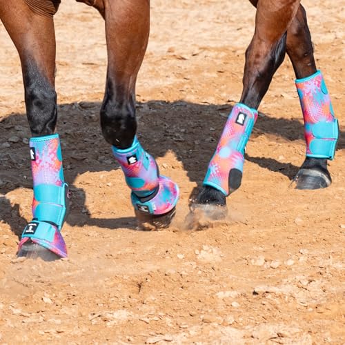Image of Classic Equine Legacy2 Support Boots, Front and Hind
