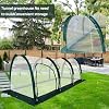 Greenfingers Greenhouse Tunnel Plastic Cover Greenhouses Green House Garden Shed