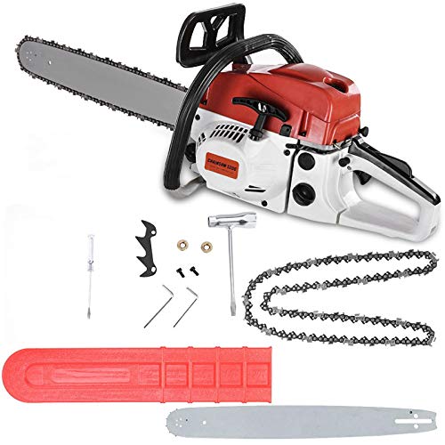 52cc gas chainsaws, 4.0hp 2-cycle gas powered chain saws,20-inch …