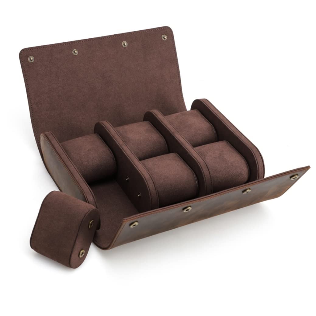 Uhrenetui Leder Uhrenrolle Box Organizer Box Uhrenbox Herren Reise Display Schmuckschatulle Uhrenbox interesting