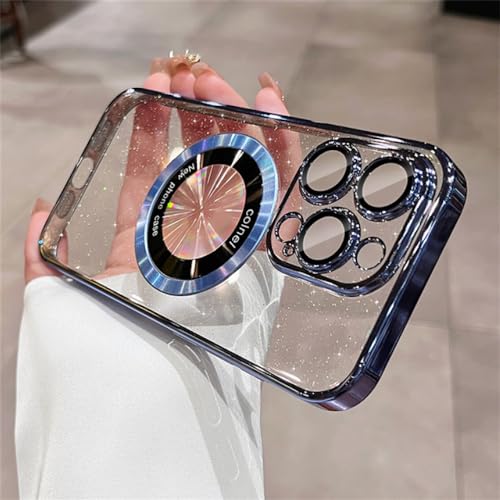 Coque iPhone 13 bleue en acrylique dur et finitions haut de gamme pour une élégance intemporelle