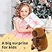 LHOEST Capibara Peluche con Bufanda 25 CM Grande Carpincho Peluche Kawaii Capybara Peluche de Capibara Animal de Peluche Carpincho Juguete de Peluche Capybara Regalo para Niños y Niñas Imagen de LHOEST Capibara Peluche con Bufanda 25 CM Grande Carpincho Peluche Kawaii Capybara Peluche de Capibara Animal de Peluche Carpincho Juguete de Peluche Capybara Regalo para Niños y Niñas