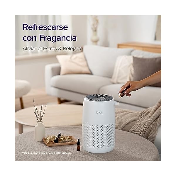 LEVOIT Purificador de Aire con Filtro HEPA H13 Purificador Hogar Portátil - Imagen 4