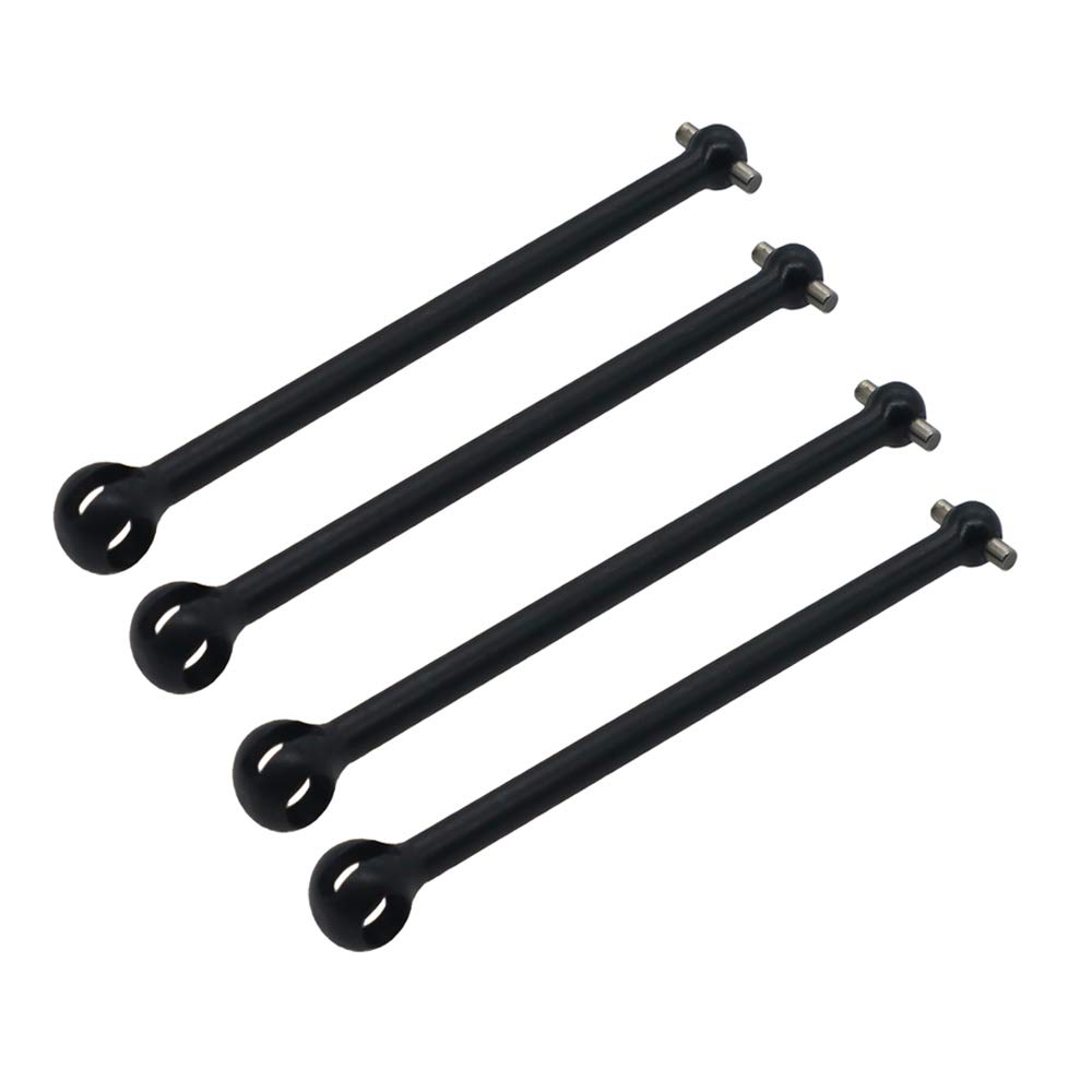 RCAWD Front/Rear CVD Drive Shaft 94mm for 1-7 Arrma ARA109011 ARA109001 ARA7617V2 ARA7615V2 Infraction Limitless Felony 6s Typhon 4Pcs(Black)