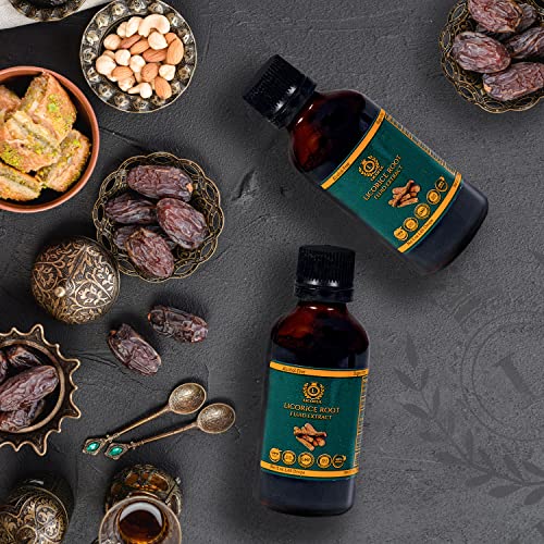 Licoful Licorice Root Extract - Glycyrrhiza Glabra L - Skin Brightening - Softens Skin - Alcohol Free - Vegan - Non-Gmo - Gluten Free - Liquorice Extract #TOP5