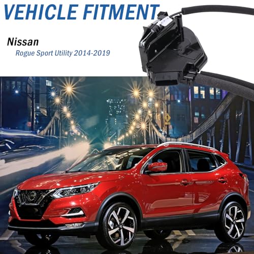 Image of Front Right Passenger Side Door Lock Actuator 80500-4BA0A Compatible with Nissan Rogue Sport Utility 2014 2015 2016 2017 2018 2019, Door Latch Replaces 80500-4BA0B
