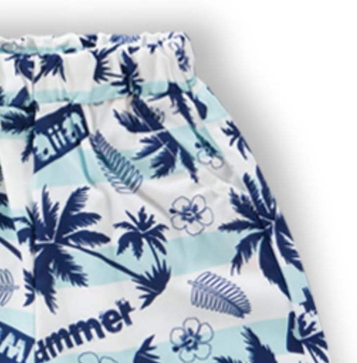 Toddler Boys Hawaiian Outfits Short Sleeve Beach Button-Down Shirt and Shorts Set Kids Summer Clothes - Image 4