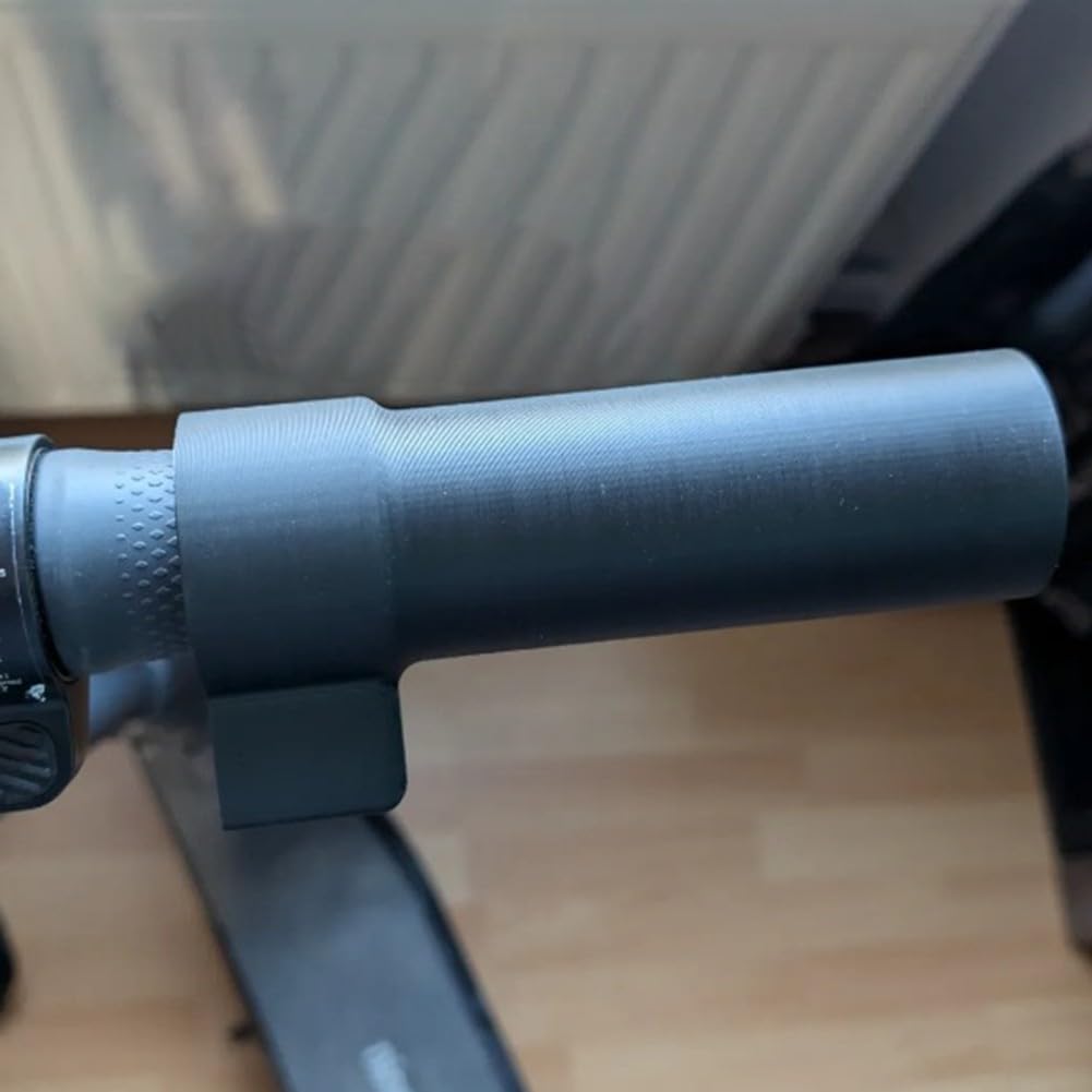 Manopola di ricambio per acceleratore per scooter elettrico, impugnatura antiscivolo per scooter elettrico, copertura per controller stampata in 3D, nera, resistente alle intemperie (nero)