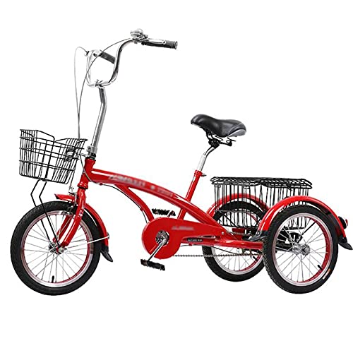 16-Zoll-Dreirad für Erwachsene mit Kohlenstoffstahlrahmen,...