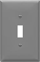 Vista 10 de ENERLITES Placa de pared para interruptor de luz de palanca, cubierta de interruptor jumbo, de gran tamaño, 1 banda, 5.5" x 3.5", policarbonato