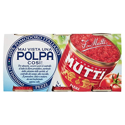 MUTTI Pulpe de Tomates Fine Conserves 3 x 400 g