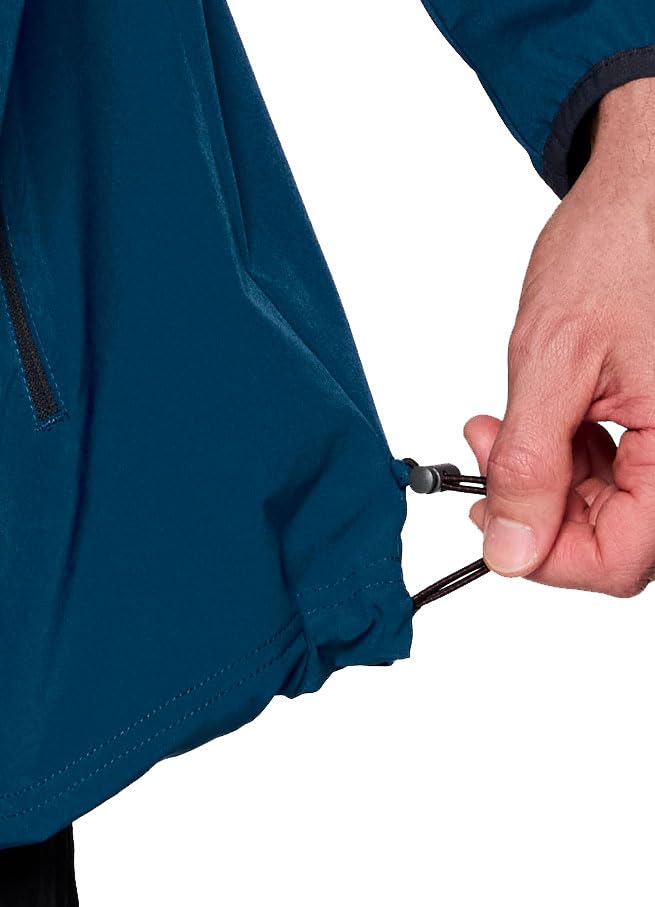 Avalanche Quick Drying Windbreaker Jacket for Men Lightweight Zip Up Rain Coat with Pockets, Adjustable Hem4
