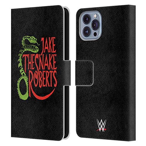 Housse iPhone 14 WWE Serpent Pro protégeant l'écran et vos cartes bancaires