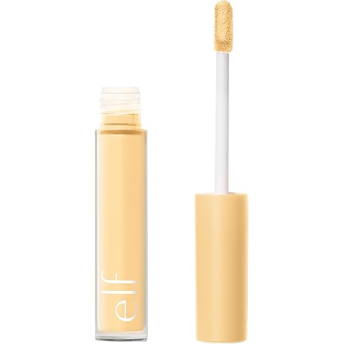 e.l.f. Camo Color Corrector for Dark Circles, Hydrating Under-Eye Brightening Concealer, Neutralizes Discoloration, Infused with Hyaluronic Acid, Yellow