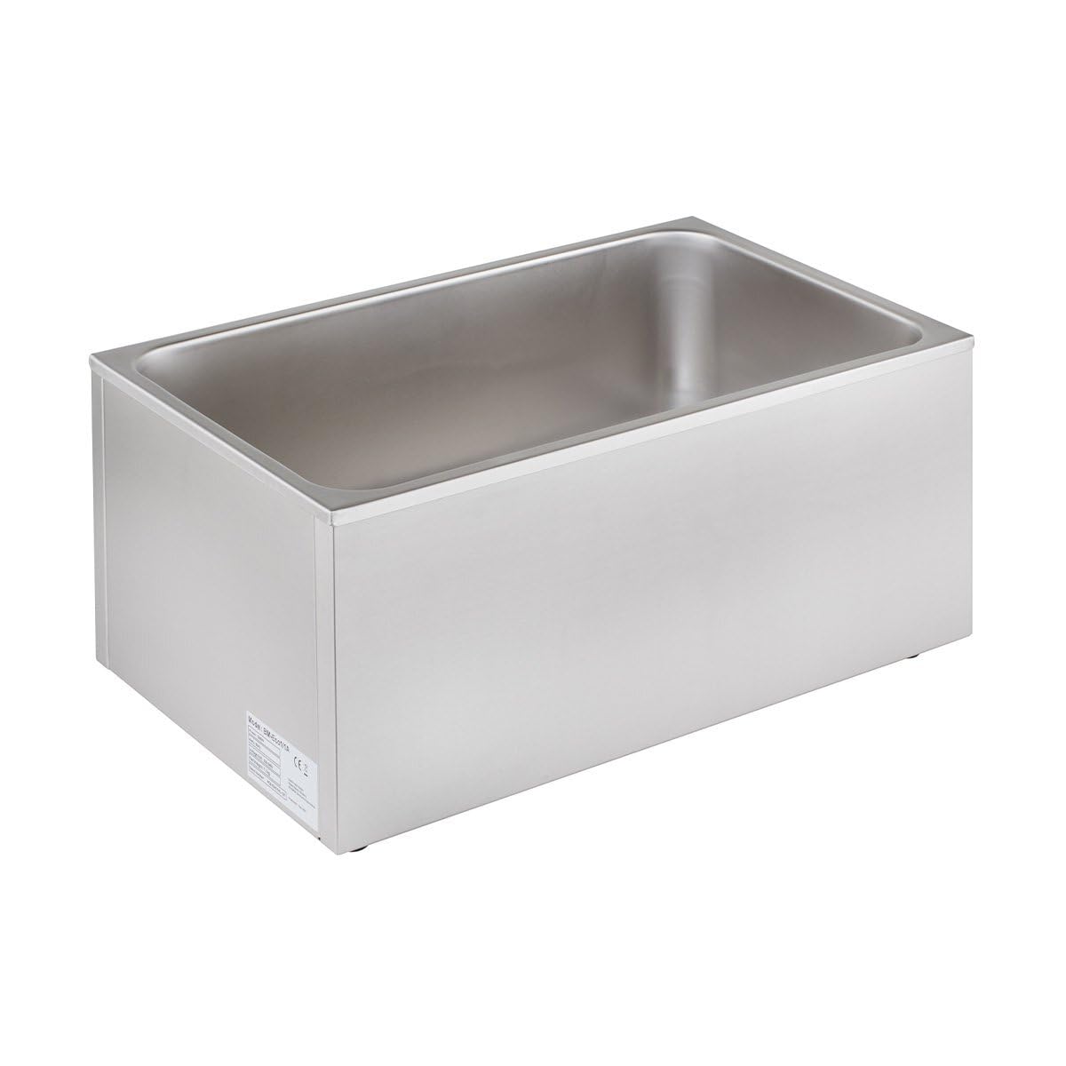 GastroHero Bain Marie ECO GN 1/1 mit Ablasshahn Bainmarie Speisenwärmer Warmhaltebecken 30–90 °C Gastronomie Buffet Catering Warmhaltegerät