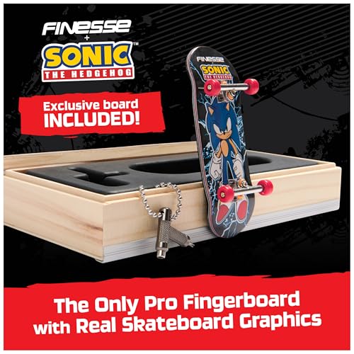 Tech Deck Board Finesse Sonic pour maîtriser les kickflips facilement - 2