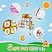 Magnetic Tiles Letters Learning Toys, Animals Alphabet ABC Magnets for Kids 1-3 2-4 3-5, Toddlers Classroom Must Haves Construction Stacking Toys, Teacher Educational Supplies for Preschool Spelling