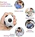 4 Stück Stressball Streßball Knautschball Antistressball lustige Gesichter Softball Squeeze Bälle, Finger Übung / Stress Relief Emotionale Spielzeug - Fußball Basketball Baseball Tennisball
