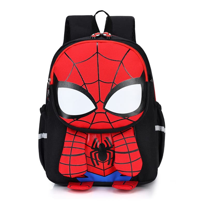 LOPOTIONToddler Schoolbag 3D Comic Schoolbag Elementary Waterproof Lightweight for 3-6 years old