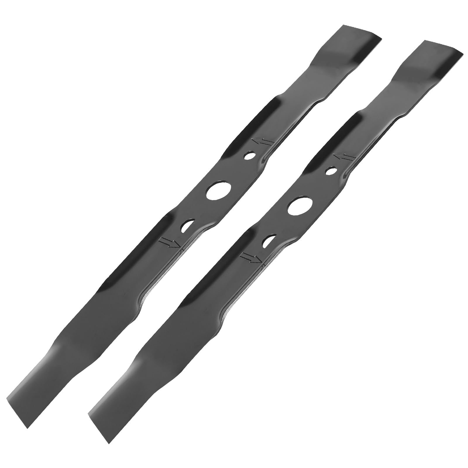 Earthtec 996516001 - Cuchillas de repuesto para cortacésped Ryobi RY48110 RY48111 RY48112 RY48112, repuesto de 2 piezas