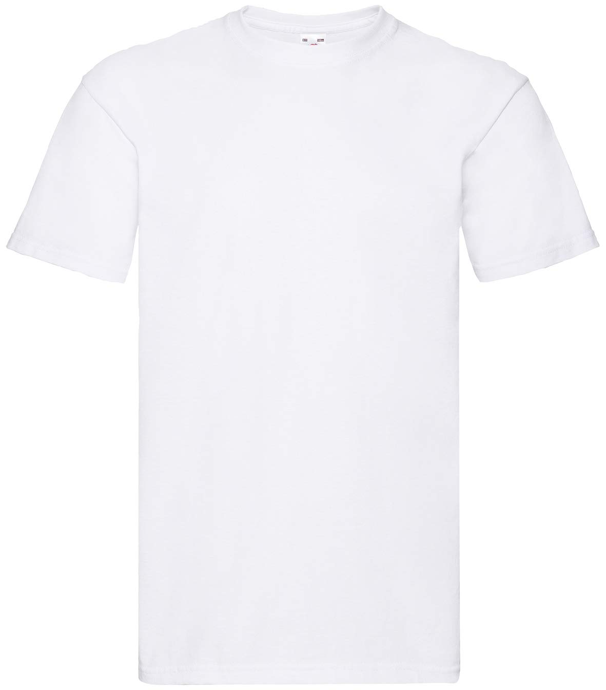 Fruit of the Loom Men's Crew Neck T-Shirt 2XL White