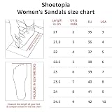 Shoetopia Sandały damskie płaskie, ZIELONY, 40.5 EU