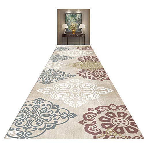 Tapis de couloir grand format 140x400 pour entrée hôtel et cuisine moderne