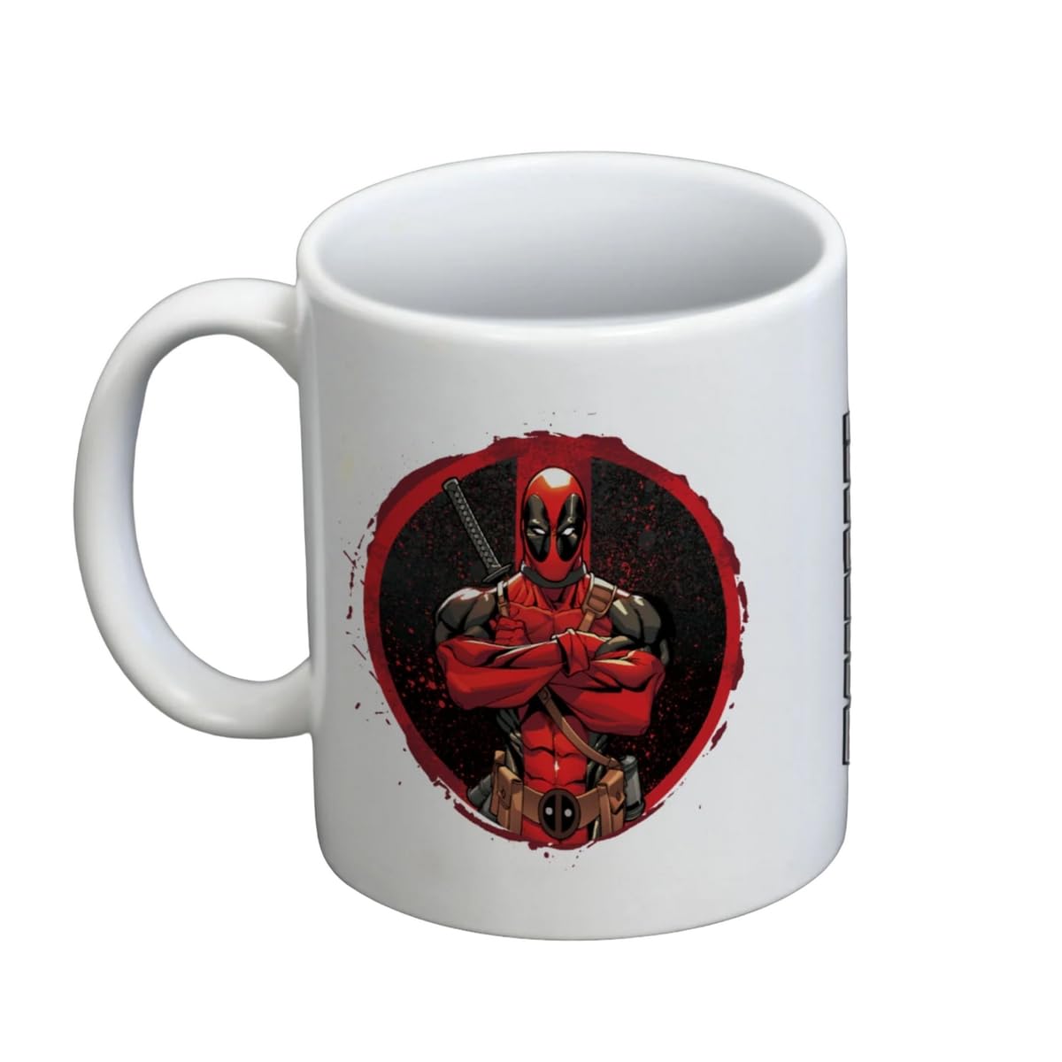 Pyramid International Deadpool (Pose) White 11Oz Mug - 10Oz / 315Ml Ceramic Mug - One Size