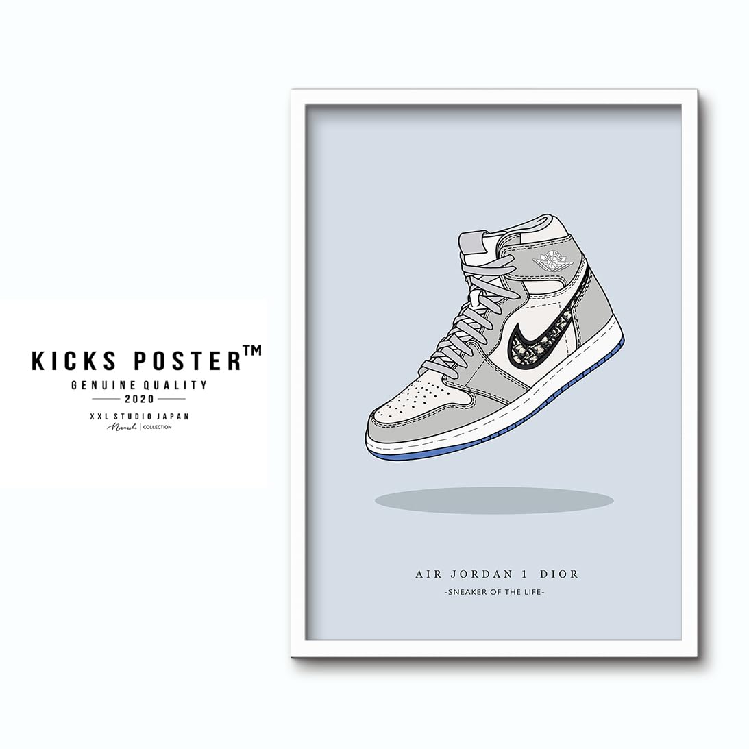 Amazon.co.jp: ノーブランド品 エアジョーダン1ハイ ディオール Air