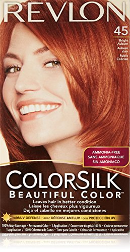 Revlon Colorsilk Beautiful Color, Bright Auburn 45