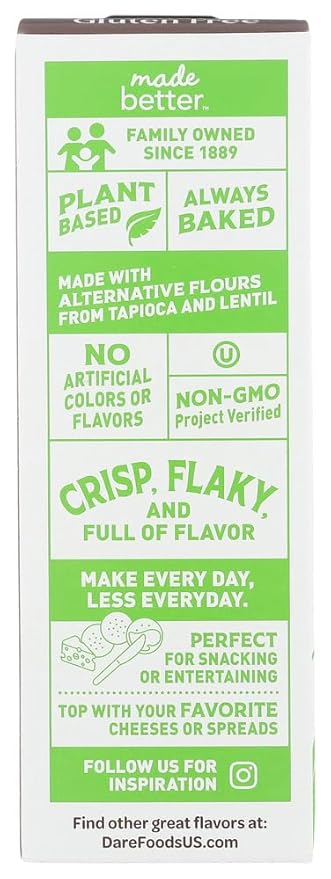 Galletas Breton Sin Gluten Sabor Hierbas y Ajo, Pack de 6 miniatura 4