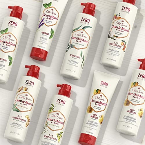 Old Spice Men's Sulfate Free Shampoo And Conditioner Set With Lavender & Mint Scent, Gentleman's Blend (14.8 Fl Oz & 8 Fl Oz) #TOP5
